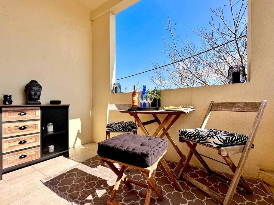 Le Coin De Mer 2, Bord De Mer, Plage 30M, Cosy, Clim, Wifi, 4 Personnes Fos-sur-Mer Eksteriør billede