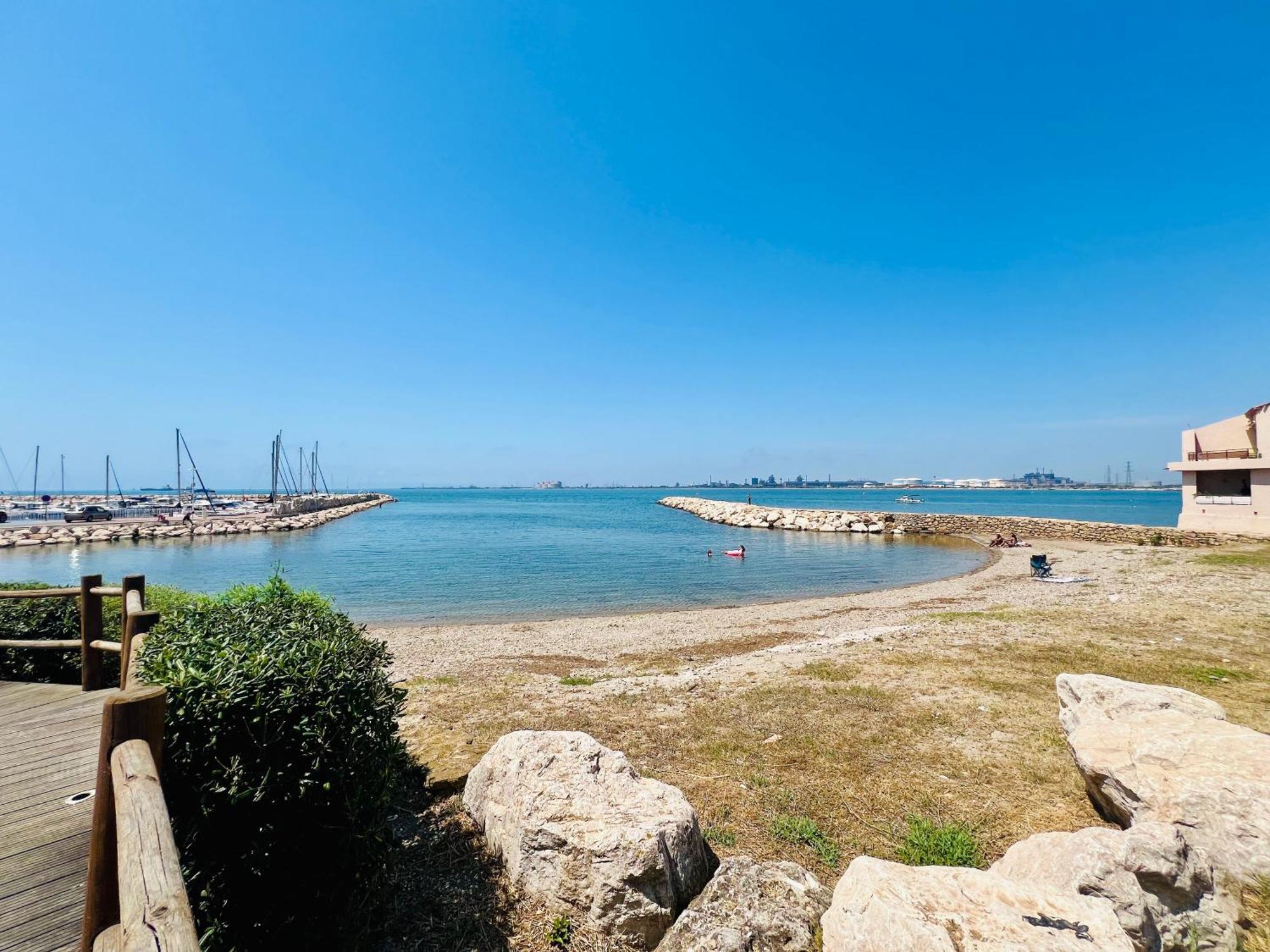 Le Coin De Mer 2, Bord De Mer, Plage 30M, Cosy, Clim, Wifi, 4 Personnes Fos-sur-Mer Eksteriør billede