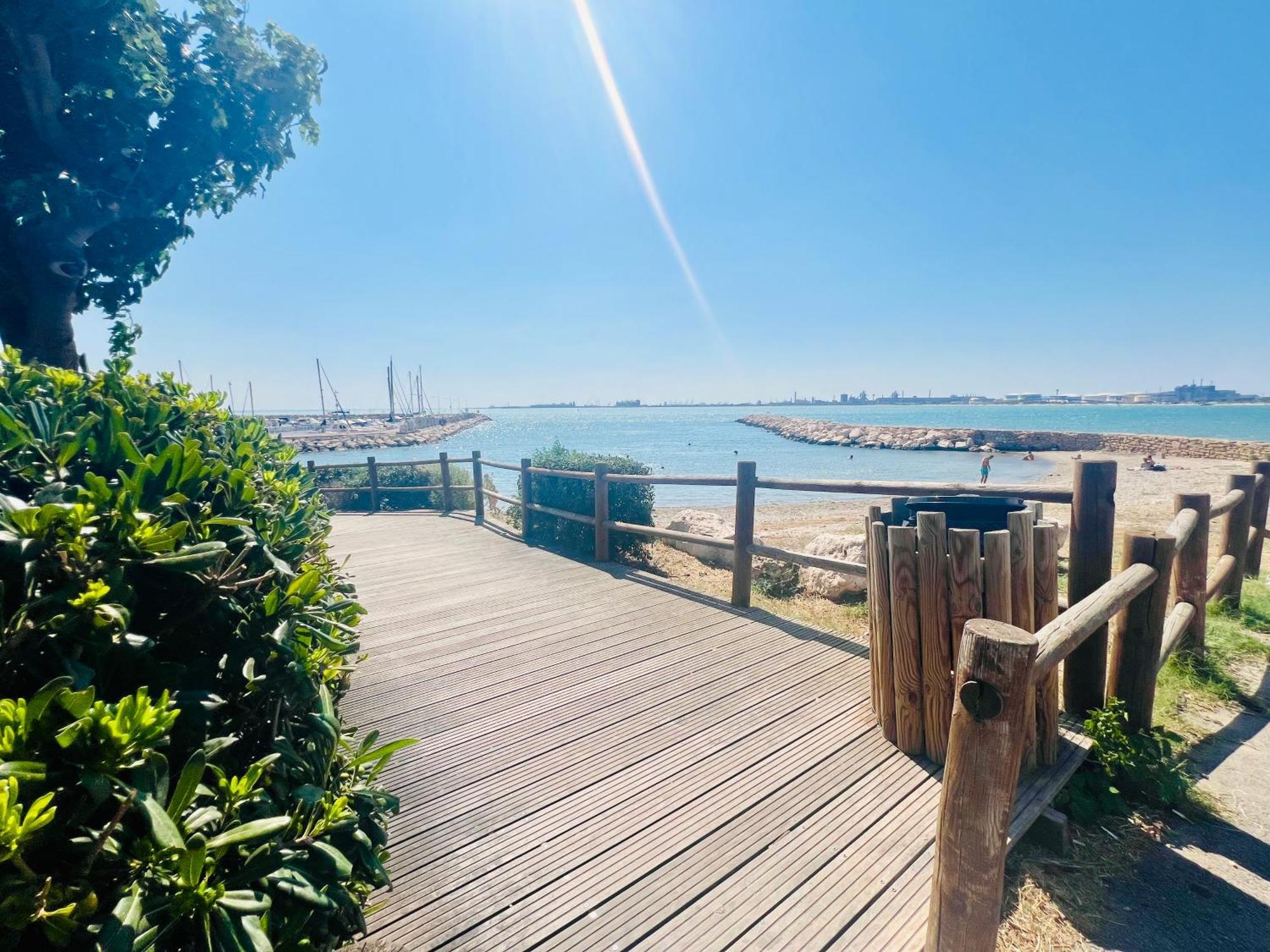 Le Coin De Mer 2, Bord De Mer, Plage 30M, Cosy, Clim, Wifi, 4 Personnes Fos-sur-Mer Eksteriør billede