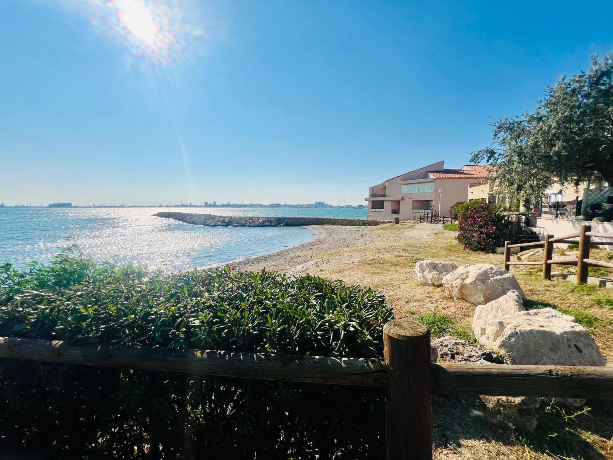 Le Coin De Mer 2, Bord De Mer, Plage 30M, Cosy, Clim, Wifi, 4 Personnes Fos-sur-Mer Eksteriør billede